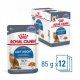 Пауч Royal Canin для контроля веса взрослых кошек, кусочки в желе, Light Weight Care, 85 г, 12 шт