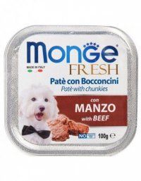 Ламистер Monge Dog Fresh для собак, с говядиной, 100 г