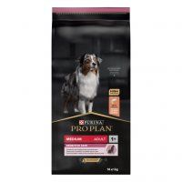 Корм Purina Pro Plan для взрослых собак средних пород с чувствительной кожей с лососем и рисом, SENSITIVE SKIN, 14 кг