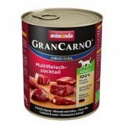 Консервы Gran Carno для собак, мясной коктейль, 800 г
