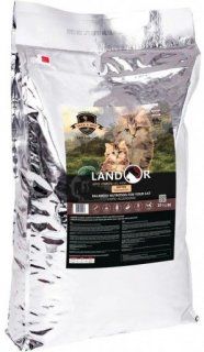 Корм Landor для котят, с уткой и рисом, 10 кг