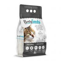 Наполнитель комкующийся бентонитовый, BentySandy Natural, 5 кг (5 л) 