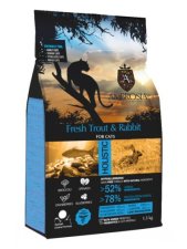 Корм AMBROSIA GRAIN FREE для стерилизованных кошек, свежая форель и кролик, 1,5 кг