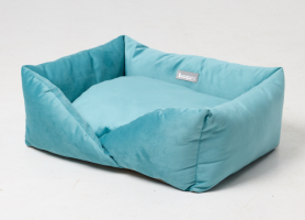 Лежанка LOORI НИКА для животных бирюза 63х50х22см