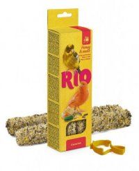 Палочки RIO для канареек с медом и полезными семенами, 2х40 г