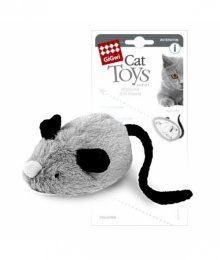 Игрушка Мышка со звуковым чипом для кошек, 19 см