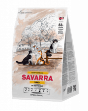 Корм SAVARRA Light Cat для взрослых кошек с избыточным весом и стерилизованных, индейка и рис, 400 г