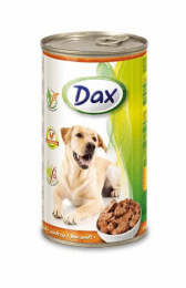 Консервы Dax для собак, с птицей, 1,240 г