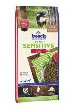 Корм Bosch для взрослых собак с чувствительным пищеварением, с ягнёнком и рисом, SENSITIVE WITH LAMB & RICE, 15 кг