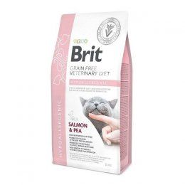 Корм Brit беззерновой, для кошек с пищевой непереносимостью, VDC Hypoallergenic Salmon & Pea, 2 кг
