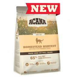 Корм Acana Homestead Harvest низкозерновой, для кошек, 340 г