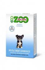 Лакомство мультивитаминное ЭКО ZOOЛЕКАРЬ для щенков, беременных и кормящих собак, 120 шт
