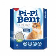 Наполнитель для кошачьего туалета Pi-Pi-Bent Deluxe Classic, комкующийся, 5 кг