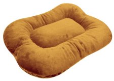 Матрац ZOONIK овальный, коричневый, 620х450х80 мм
