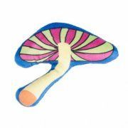 Игрушка Волшебный Грибочек плюшевая с кошачьей мятой для кошек, синяя, 10 см