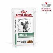 Пауч Royal Canin для кошек при диабете, кусочки в соусе, Diabetic Feline, 85 г