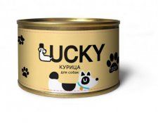 Консерва Lucky для собак, с курицей, 130 г
