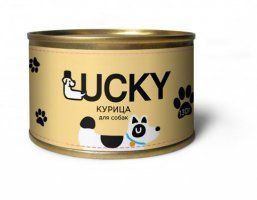 Консерва Lucky для собак, с курицей, 130 г