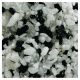 Грунт Кварц чёрно-белый Гавайи, 2-4 мм, 3,5 кг