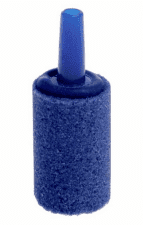 Минеральный распылитель VladOx для аквариумного компрессора - голубой цилиндр 14х25х4 мм