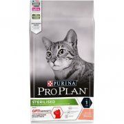 Корм Purina Pro Plan OptiSenses для взрослых кошек после стерилизации/кастрации с высоким содержанием лосося, 1,5 кг