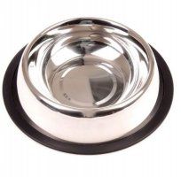 Миска Dogman №0 на резинке для животных, 11 см, 300 мл