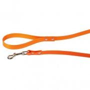 Поводок Каскад для собак, биотановый, оранжевый, 20 мм/1,2 м