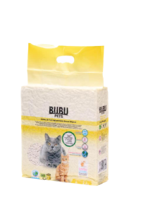 Наполнитель BUBU PETS соевый для кошачьего туалета, TOFU CAT LITTER Original, 6л(2.2 кг)
