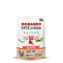 Пауч Morando Super Pet Food мусс для собак, с лососем, 80 г