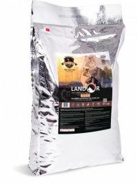 Корм Landor для живущих в помещении кошек, с уткой и рисом, 10 кг