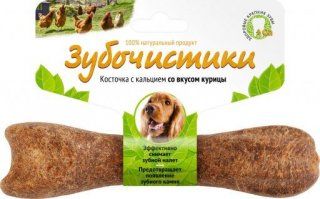 Зубочистики для собак средних пород, со вкусом курицы, 95 г