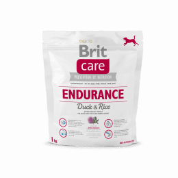Корм Brit NEW Care Endurance для активных собак всех пород, утка с рисом, 1 кг