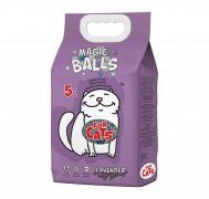 Наполнитель FOR CATS MAGIC BALLS бентонитовый комкующийся с ароматом лаванды, 4 кг (5 л)