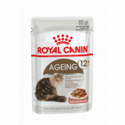 Пауч Royal Canin для стареющих кошек, кусочки в соусе, Ageing 12+, 85г