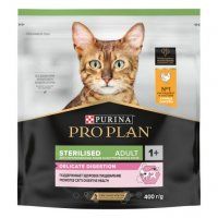 Корм Purina Pro Plan для стерилизованных взрослых кошек, со вкусом курицы, DELICATE DIGESTION, 400г
