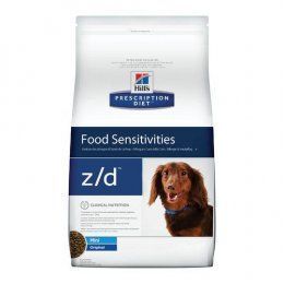 Корм Hill's для собак мелких пород при аллергии, z/d, 1,5 кг