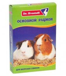 Корм Dr.Hvostoff, для морских свинок, Основной рацион, 600 мл