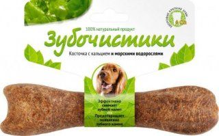 Зубочистики для собак средних пород, со вкусом морских водорослей, 95 г