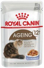 Пауч Royal Canin для стареющих кошек, кусочки в желе, AGEING +12, 85 г