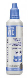 Лосьон Doctor VIC для очищения от слёзных пятен у животных, 60мл