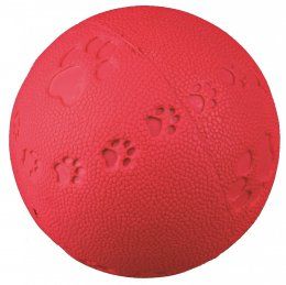 Игрушка Мяч со звуком каучуковый, для собаки, 6 см