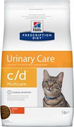 Корм-диета Hill's для взрослых кошек для здоровья мочевыделительных путей с курицей, с/d, 10 кг
