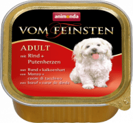 Консервы Vom Feinsten Classic, для собак, с говядиной и сердцем индейки, 150 г
