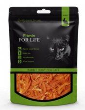 Лакомство Fitmin For Life для собак и кошек вяленое мясо кролика, 70 г