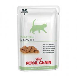 Пауч Royal Canin PEDIATRIC GROWTH для котят с периода отнятия от матери до 4 месяцев, беременных и лактирующих кошек. Ветеринарная диета, 100 г