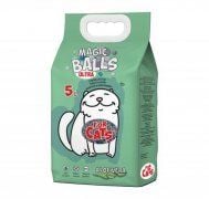 Наполнитель FOR CATS MAGIC BALLS Ultra бентонитовый комкующийся с ароматом алоэ веры, 4 кг (5 л)