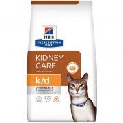 Корм-диета Hill's для взрослых кошек с заболеваниями почек, k/d, 1,5 кг