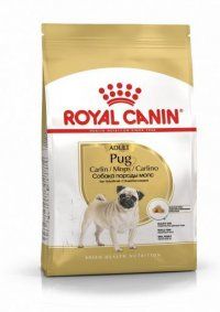 Корм Royal Canin Pug для взрослых собак породы мопс в возрасте 10 месяцев и старше, 1,5 кг