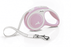 Рулетка Flexi New Comfort XS ременная, розовая, 3м