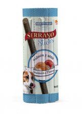 Палочки Serrano, для собак, с лососем и тунцом, 190 г